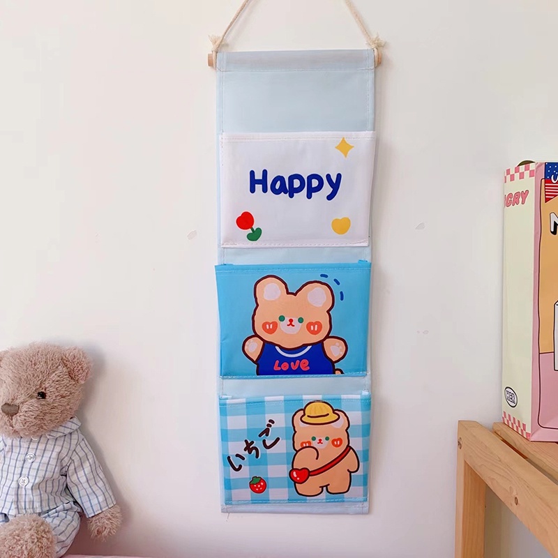 Túi Treo Tường Nhiều Ngăn Đựng Vật Dụng Tiện Lợi