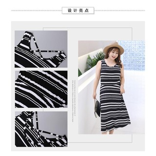 VÁY SỌC NGANG BIG SIZE (Size 60-90kg)