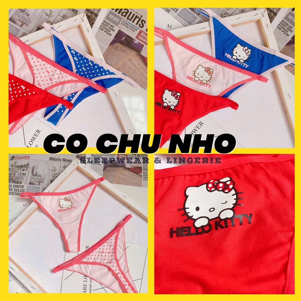 QUẦN CHIP LỌT KHE KITTY SIÊU CƯNG