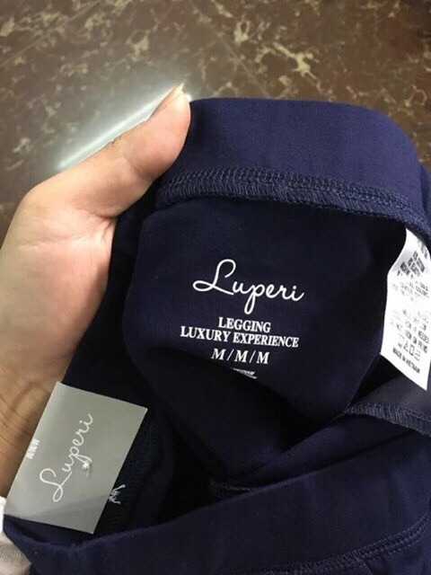 Quần legging ngố Luperi, có túi mông, chất thun đanh mịn