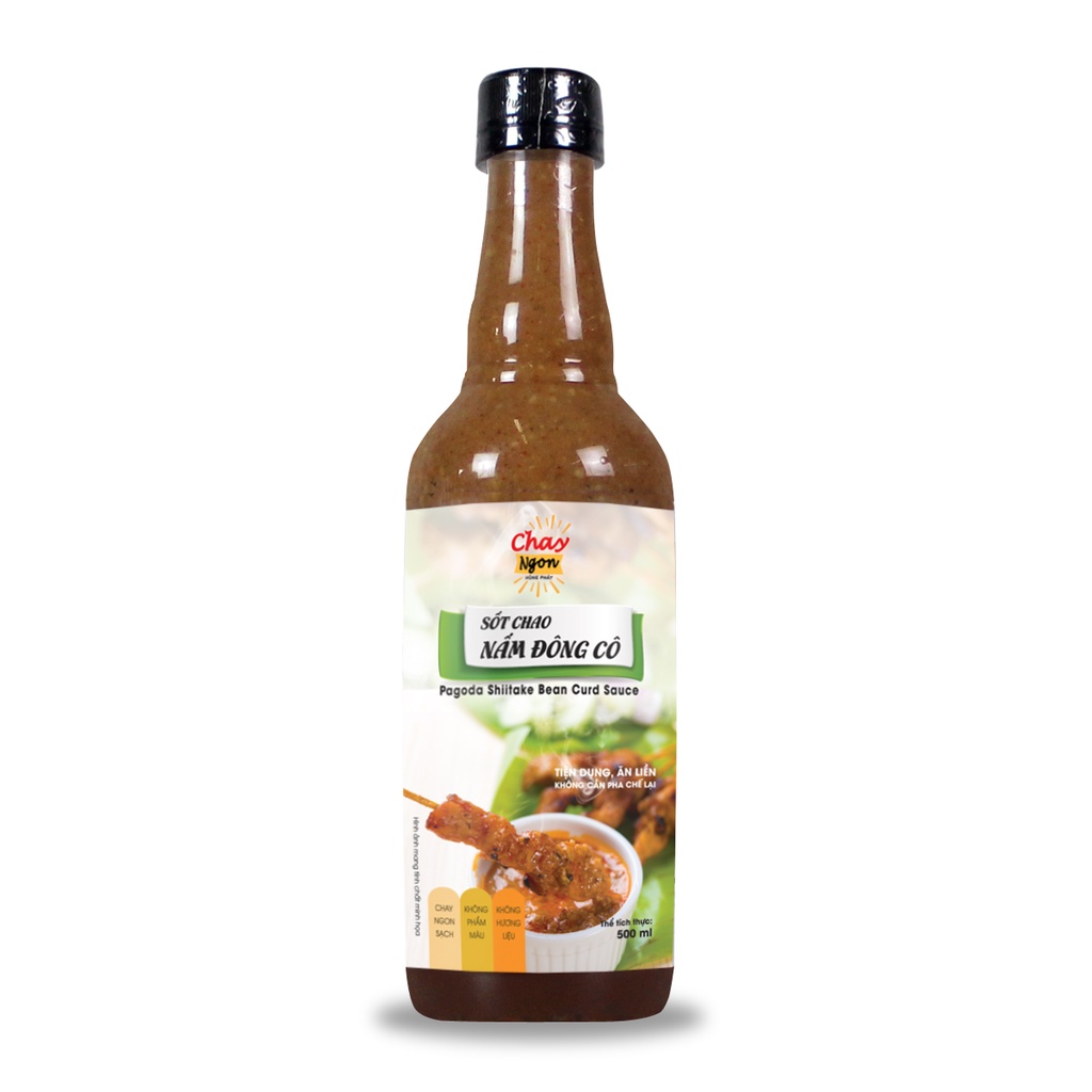 Sốt Chao Nấm Đông Cô chuẩn ngon 500ml - Thương Hiệu Hùng Phát