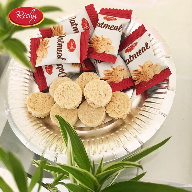 COMBO 40 BÁNH YẾN MẠCH OATMEAL HÀN QUỐC RICHY