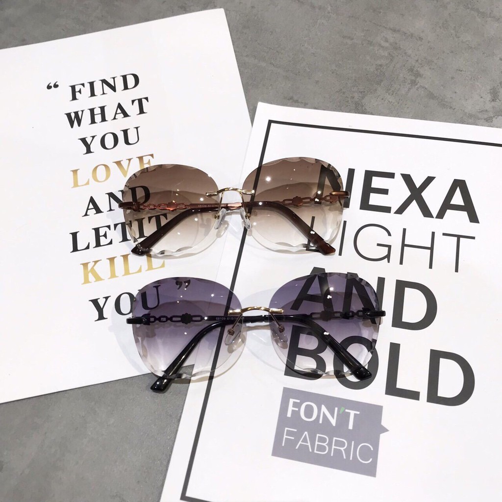 [Mã FARSSTGRE giảm 5K đơn bất kỳ] [AH957] MẮT KÍNH XI ỐC 68109 THỜI TRANG CAO CẤP | BigBuy360 - bigbuy360.vn