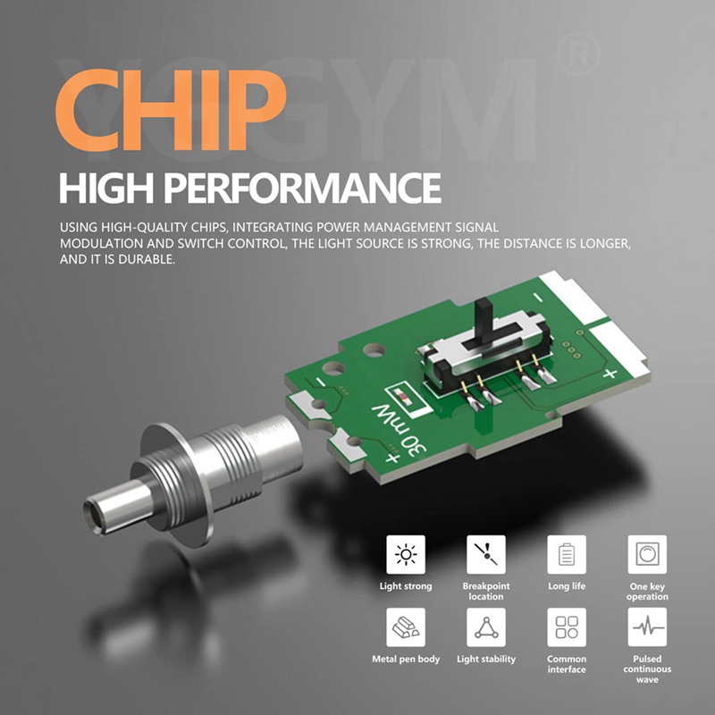 Thiết Bị Kiểm Tra Lỗi Bằng Sợi Quang 30MW Với Đồng Hồ Đo Nguồn Điện LC 30KM Màu Đỏ