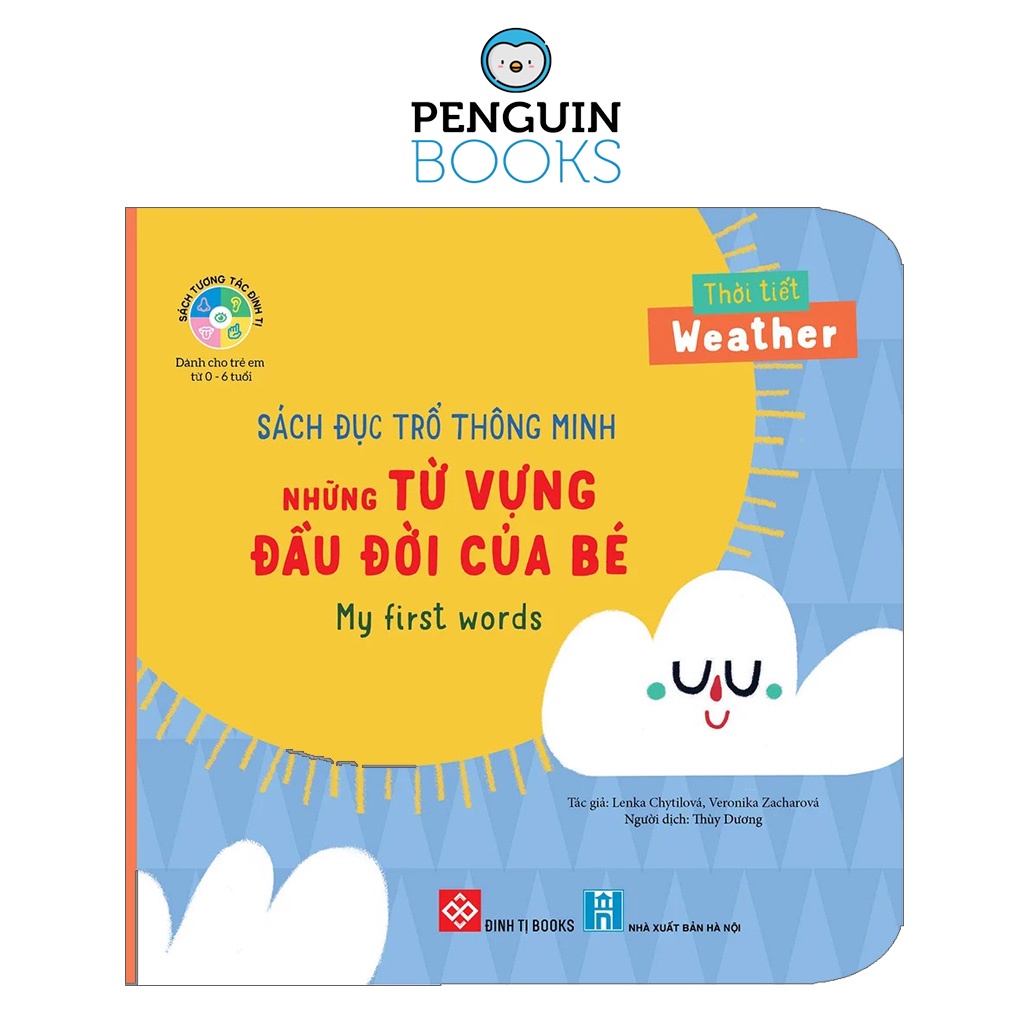 Sách Đinh Tị - Những Từ Vựng Đầu Đời Của Bé - My First Words: Thời Tiết - Weather
