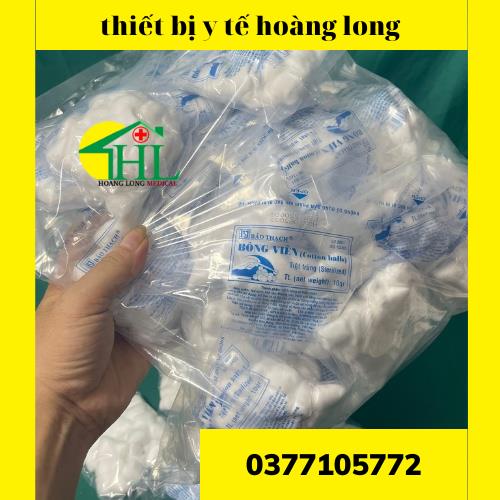 Bông gòn viên Bảo Thạch tiệt trùng từng gói 10gr