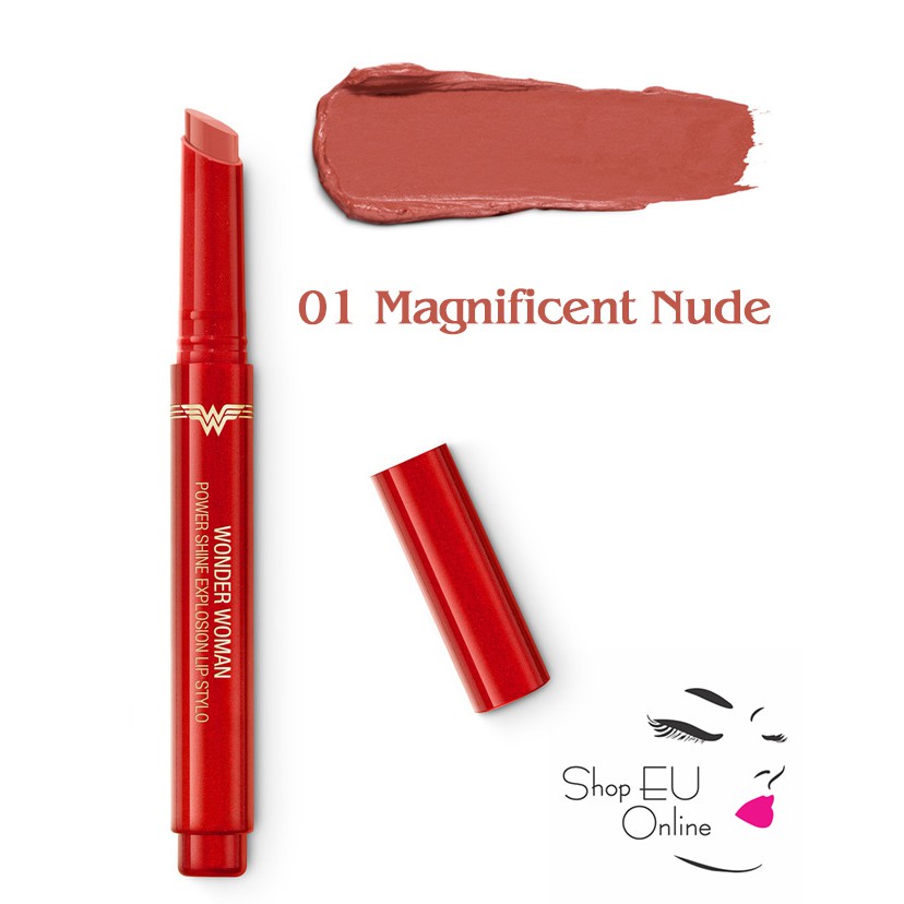 Son Môi Kiko Wonder Woman Power Shine Explosion Lip Stylo Kiko Milano Italy: Hồng Đất, Đỏ Thuần, Đỏ Đậm, Đỏ Hồng