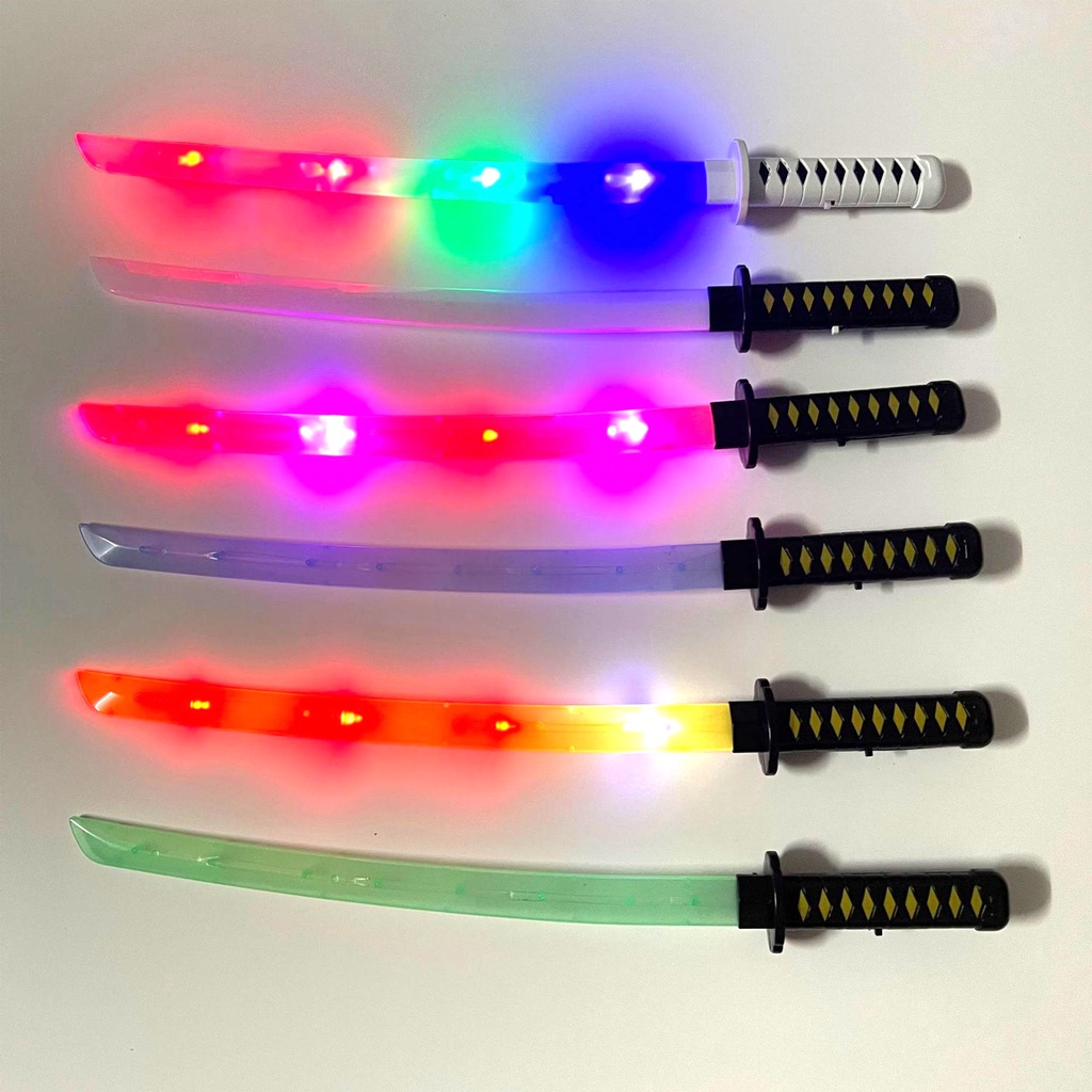 Kiếm phát sáng đồ chơi katana có ánh đèn và âm thanh giá rẻ cho bé trai Gôn đồ chơi