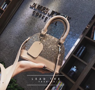 Túi hến da đẹp nhũ