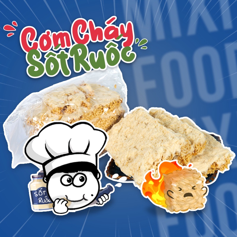 [HN - CHÍNH HÃNG] Cơm cháy siêu chà bông/ siêu ruốc, MIXIFOOD tuyệt phẩm chất lượng cao, SIÊU NGON