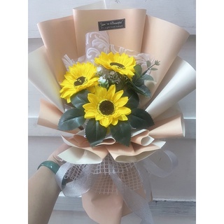 Hoa sáp hướng dương 3 b
