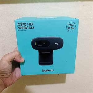 Webcam Logitech C270 video chuẩn HD - với micro giảm tiếng ồn và tự động, cắm và sử dụng ngay.không cần cài đặt