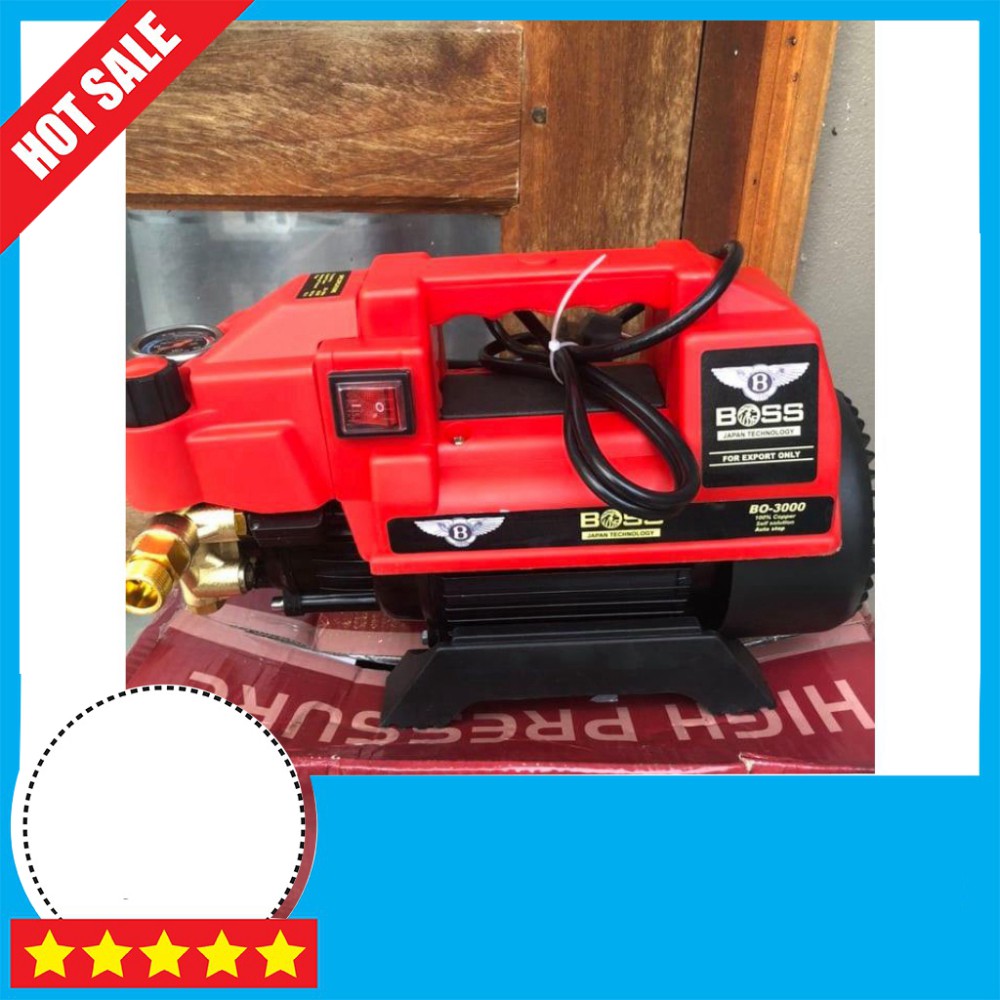 [ XẢ KHO GIÁ GỐC ]  MÁY RỬA XE BOSS 3500W CỰC MẠNH.MÁY CÓ HỈNH ÁP. BẢO HÀNH 12 THÁNG.LỖI 1 ĐỔI 1 TRONG 30 NGÀY