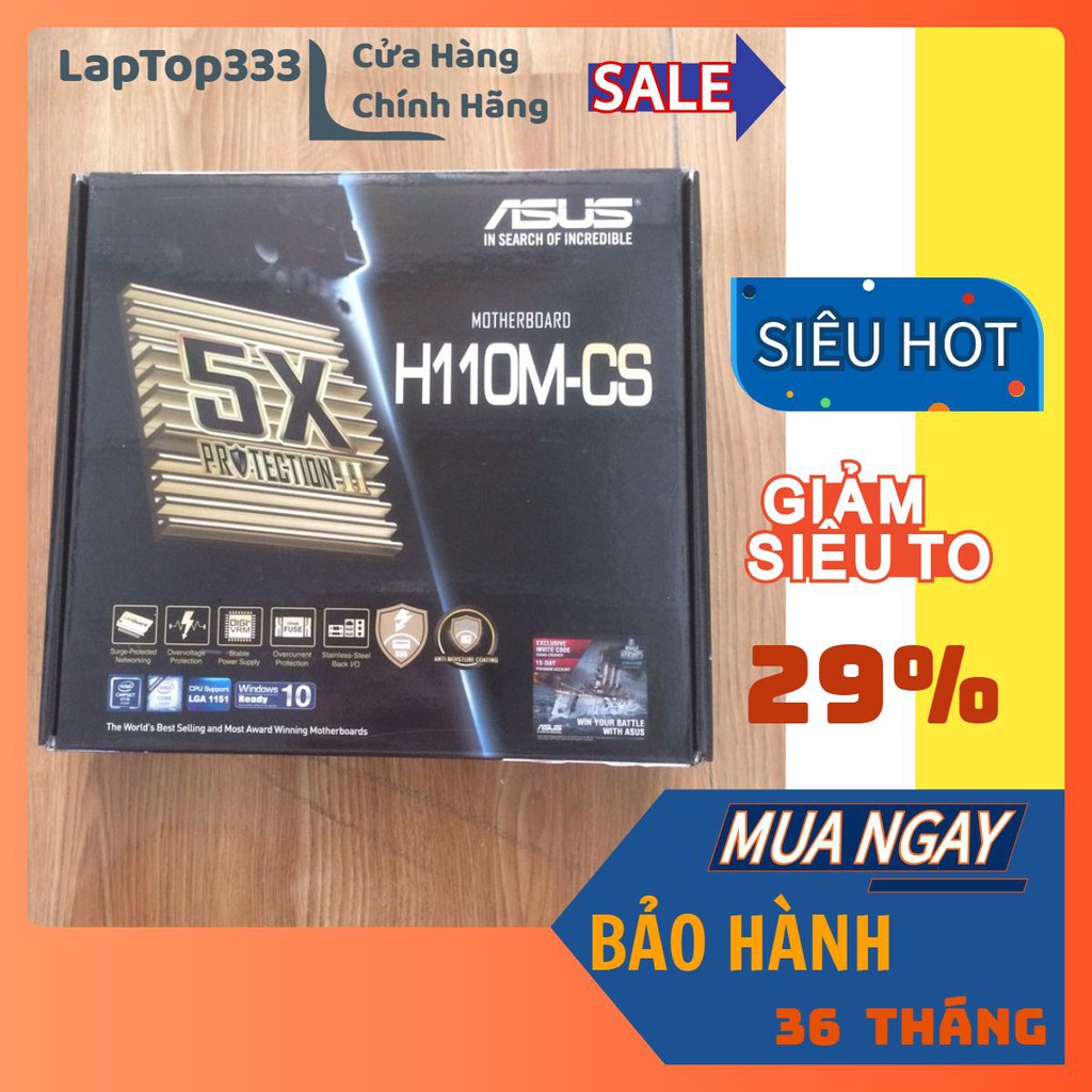 Main Asus H110M-D (Chipset Intel H110/ Socket LGA1151/ VGA onboard