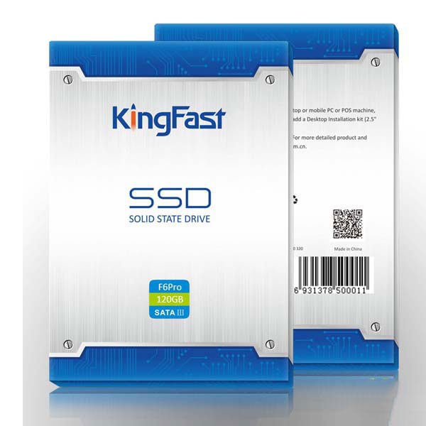 Ổ cứng SSD Kingfast 120GB sata 3.0 hãng phân phối bảo hành toàn quốc