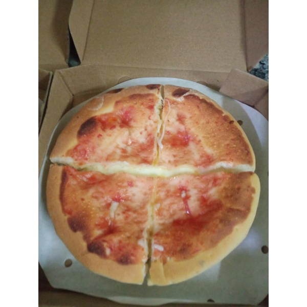 PIZZA Nhồi Chicago gấp 3 lần phomai size 16cm