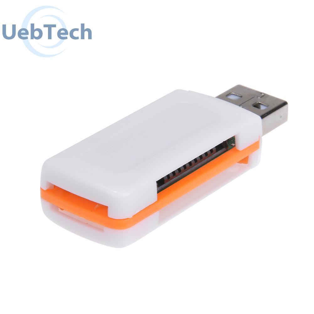 Đầu Đọc Thẻ Nhớ Mini Usb 2.0 4 Ngăn Sd/Mmc Tf Ms M2