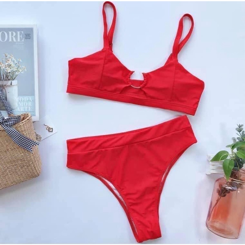 bikini 2mảnh (khoen ngực ) phong cách châu âu full màu | BigBuy360 - bigbuy360.vn