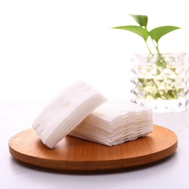 Bông tẩy trang 222 miếng cotton pads hàng thiết kế 3 lớp siêu dai mềm tiện lợi phù hợp cho học sinh sinh viên