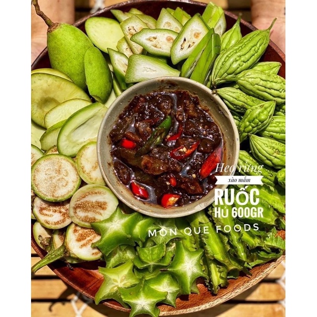 Heo Rừng xào mắm Ruốc