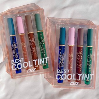 (CHÍNH HÃNG) Set son kem 4 cây BEST COOL TINT CVZ