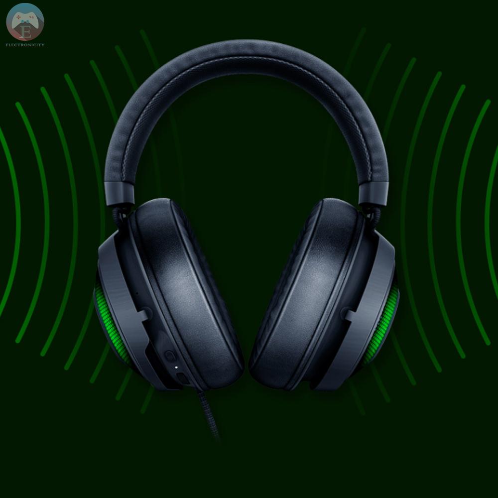 Tai Nghe Chơi Game Razer Kraken Pro V2 1.3m Cổng 3.5mm Âm Thanh Hay Cho Điện Thoại / Pc / Mac / Ps4 / Xbox