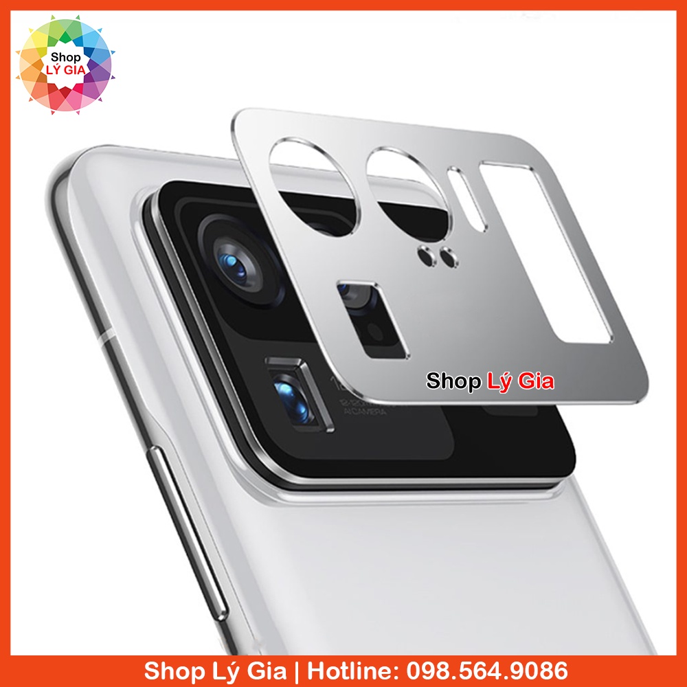 Khung viền kim loại bảo vệ camera cho Xiaomi Mi 11 Ultra