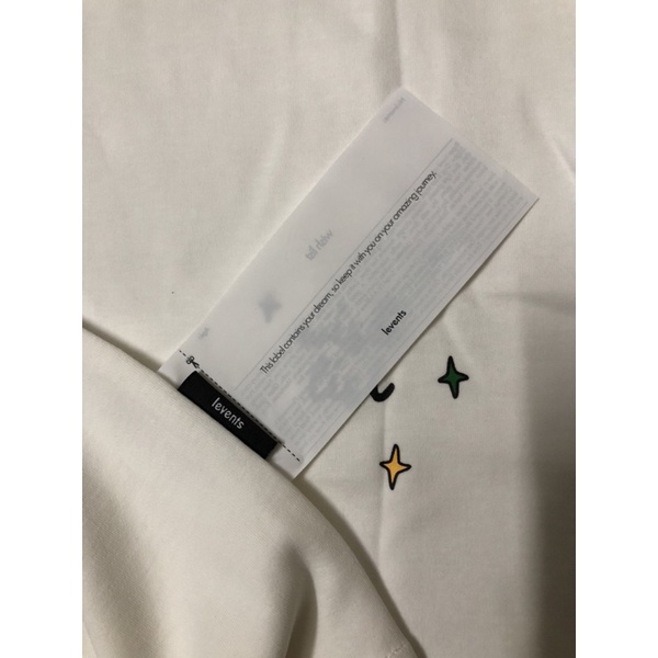 Áo Thun Levents 1 “Million” Trắng Tặng Kèm Giấy Thơm Vải Fabric