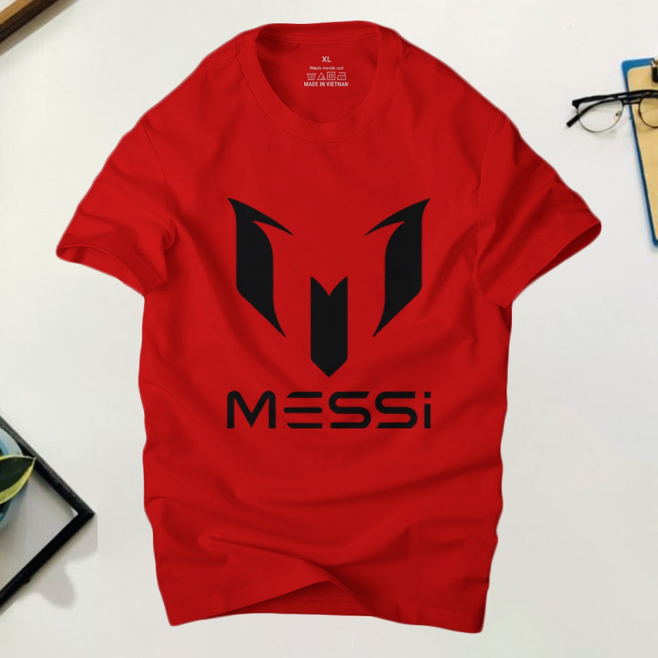 Áo thun nam Messi phong cách thần tượng cá tính ,chất liệu cotton 4 chiều thoáng mát