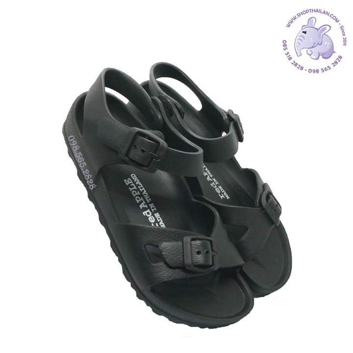 Giày Sandal nhựa Thái Lan cho trẻ em Red Apple BG 2566, siêu nhẹ, có khóa tăng giảm theo kích thước bàn chân