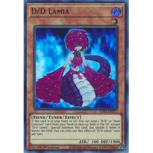 Thẻ bài Yugioh - TCG - D/D Lamia / GFP2-EN077'