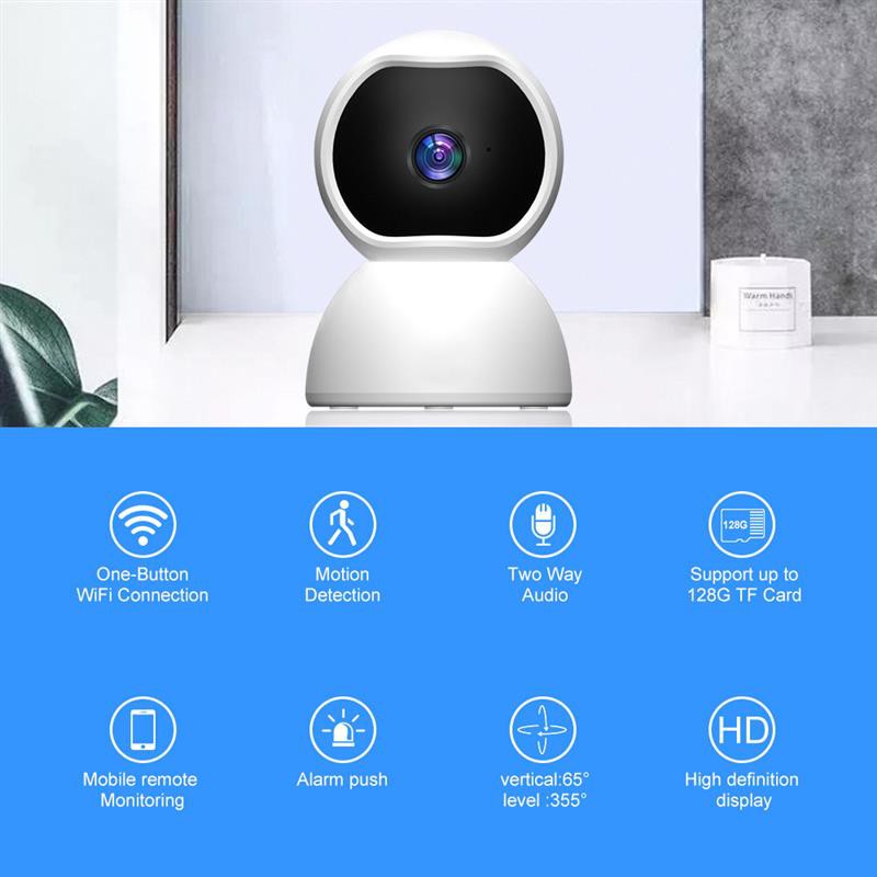 EVKVO - Theo dõi tự động - V380 PRO APP FHD 3MP WIFI CCTV Camera Rotate Wireless PTZ IP Camera CCTV Infrared Night Vision Security Camera Baby Monitor Surevillance Camera Motion Detection Alarm PTZ Camera Two way Audio IP CCTV