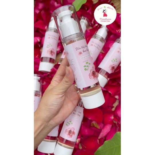 DẦU TẨY TRANG CHIẾT XUẤT HOA HỒNG - Tẩy sạch bụi bẩn, lớp make up [100% hoa hồng tươi] | BigBuy360 - bigbuy360.vn