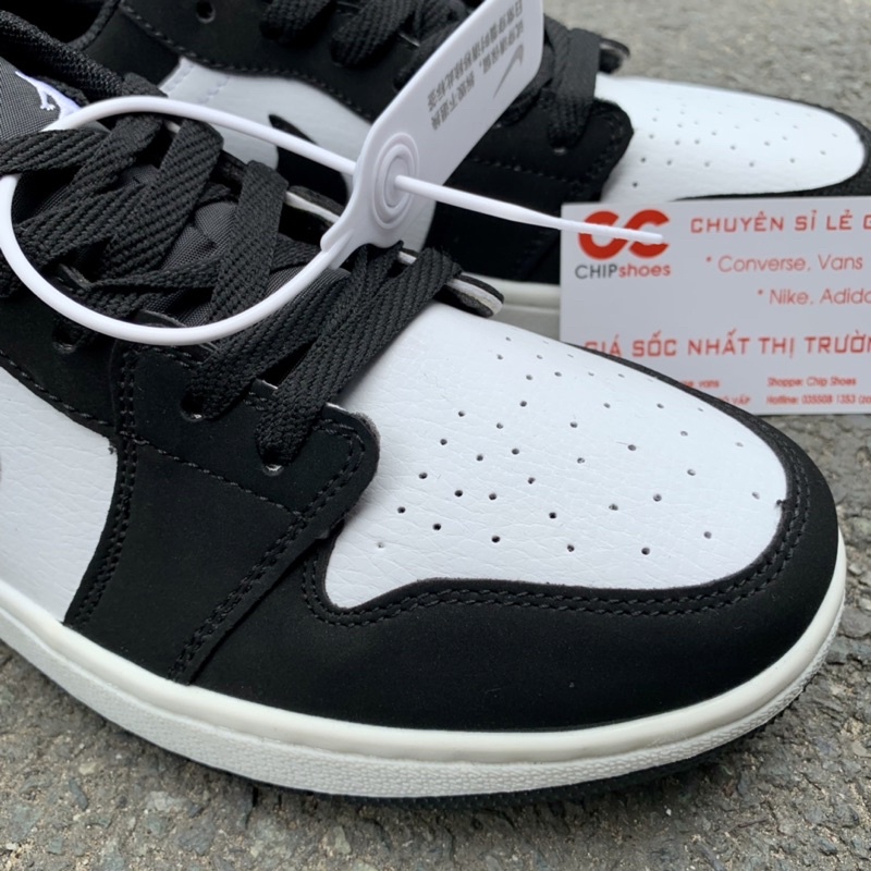 Giầy Thể Thao JorDan 1.Low.Panda [ Full Box ] Nam, Nữ - Sneaker JD Cao Cấp