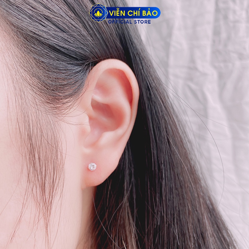 Set bông tai 5 món Trendy cá tính chất liệu bạc 925 thời trang phụ kiện trang sức Viễn Chí Bảo B400181x