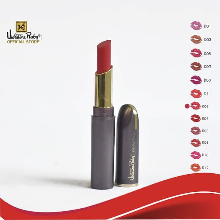 (Hàng Mới Về) Son Môi Màu Sắc Thời Trang (Colorfix + Vit) D02 / Son / Son Môi / Son Môi / Hal Bpom