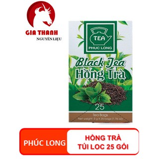 Hồng Trà túi lọc Phúc Long 25 gói