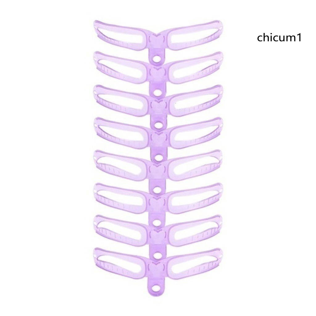 [Hàng mới về] Khuôn Định Hình Vẽ Lông Mày Bằng Nhựa Dễ Sử Dụng