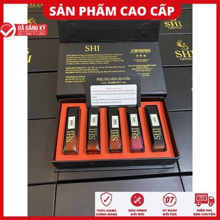 Combo 5 son - set quà tặng độc đáo -son chính hãng 100% tự nhiên, son kem matte bền màu lâu trôi cb01