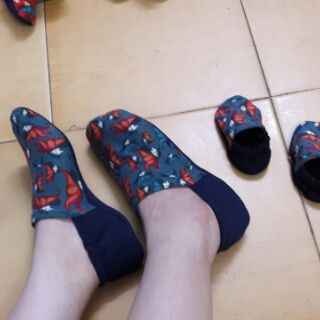 Combo đôi Giày nỉ mùa đông người lớn