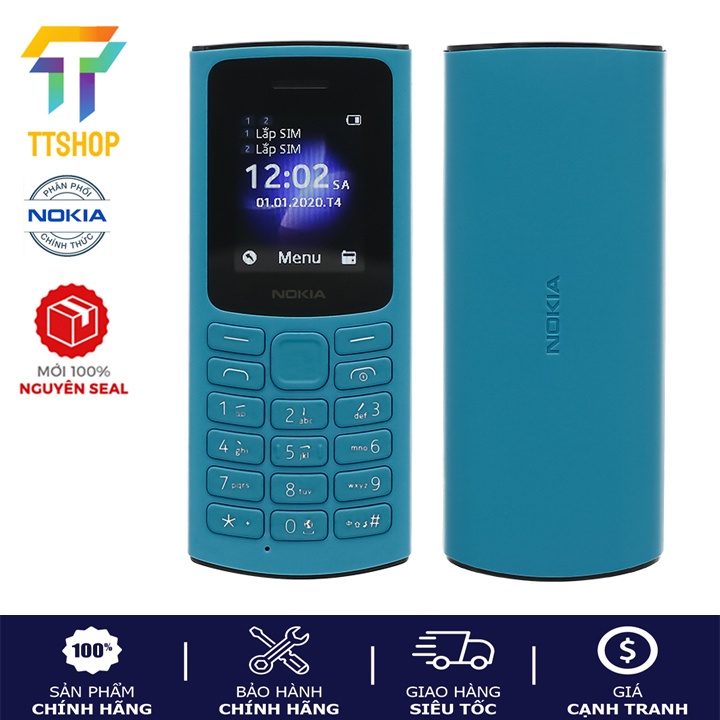 Điện thoại Nokia 105 4G - Hàng chính hãng
