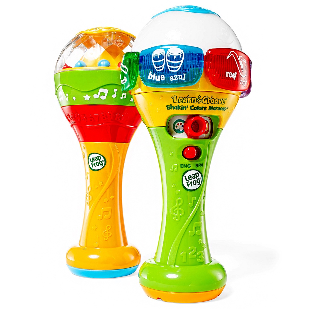 Đồ chơi bộ gõ LeapFrog Maracas Learn &amp; Groove Shakin ’Colors cho bé từ 6 tháng tuổi