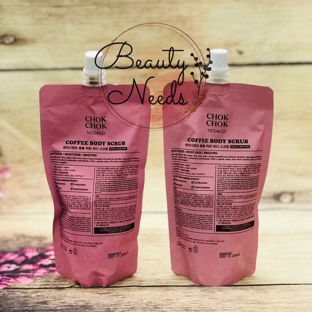 Tẩy tế bào chết toàn thân Chok Chok Coffee Body Scrub 200ml | BigBuy360 - bigbuy360.vn