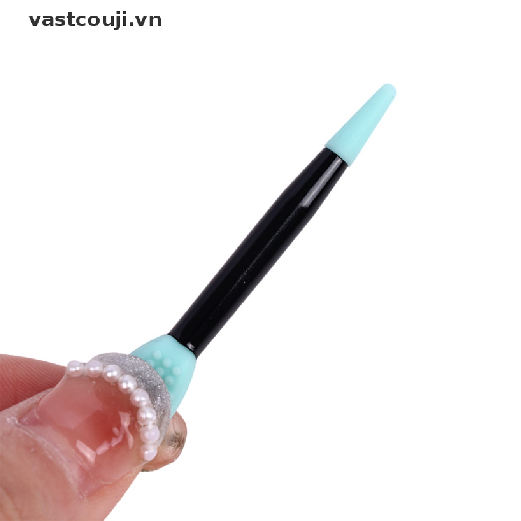 1 Cọ Tô Son Môi Hai Đầu Bằng Silicon Vnstji