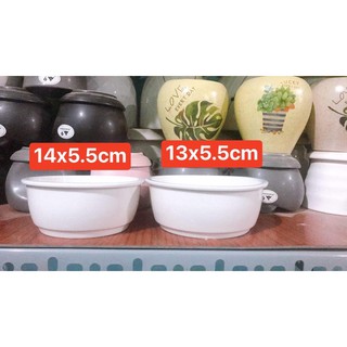 Bộ 3 chậu sứ trồng cây