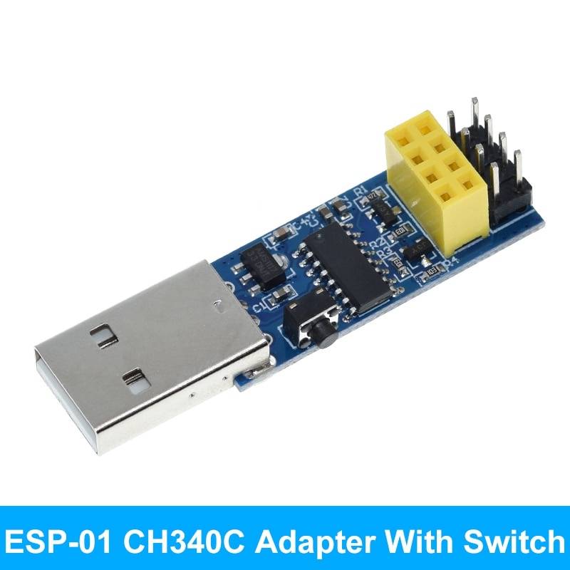 Mô Đun Lập Trình Wifi Ch340G Cp2104 Usb Sang Esp8266 Esp-01 Esp-01S Cho Arduino Link V1.0 Ch9102F