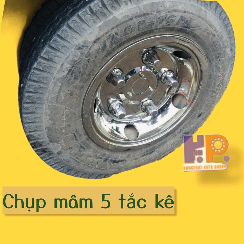 Chụp Mâm Inox 16inch  Cho Mọi Xe Tải XE Ô TÔ, XE HƠI