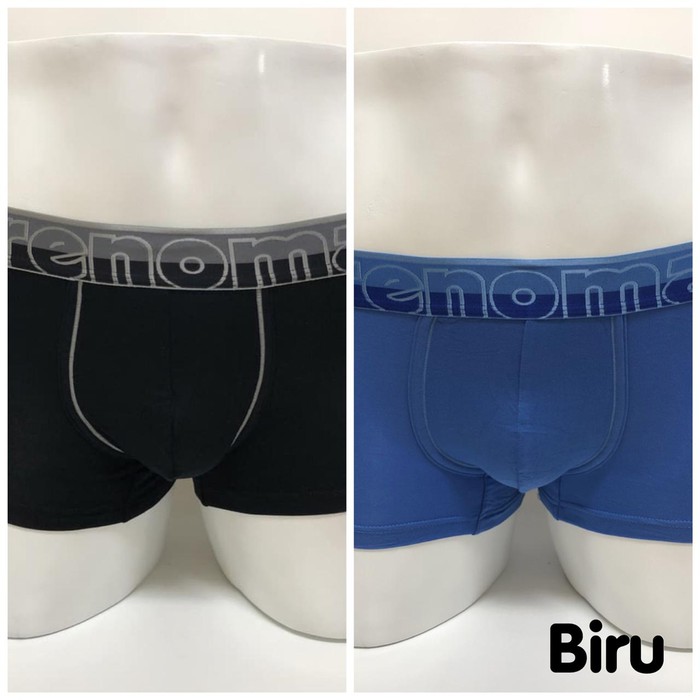 Quần Lót Boxer Màu Đen 2 Trong 1 Thời Trang Cho Nam Renoma 8592