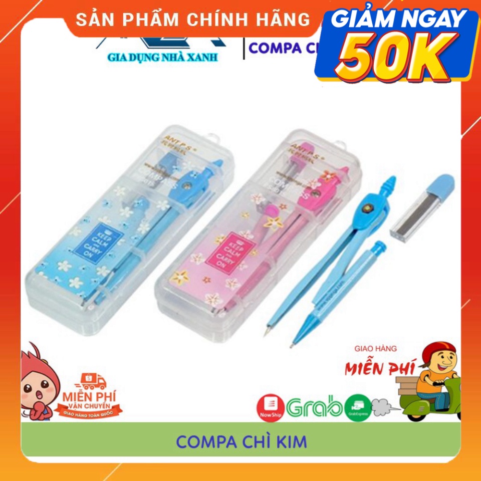 Compa Chì Kim Học Tập, Compa Chì Bấm Cho Học Sinh, Bán Giá Tại Xưởng