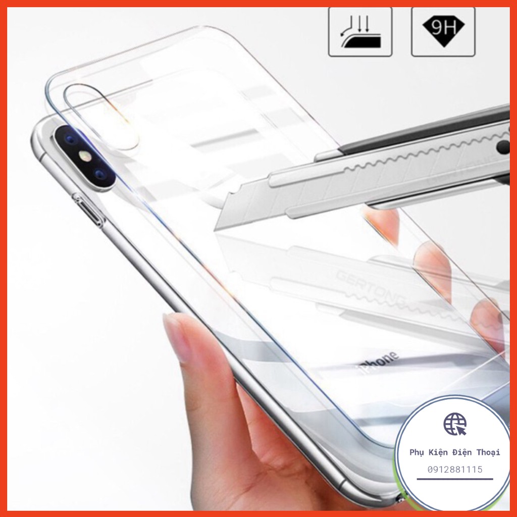 🍀 💥Đã có 11 Pro Max 💥 Kính cường lực mặt sau lưng iphone xs max xs x 8plus 7plus 8 7 5 trong suốt 9H ⚡Phụ Kiện Điện T